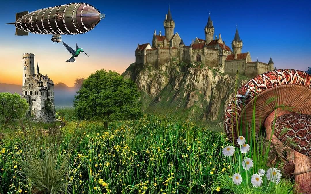 Дирижабъл - 30x40cm