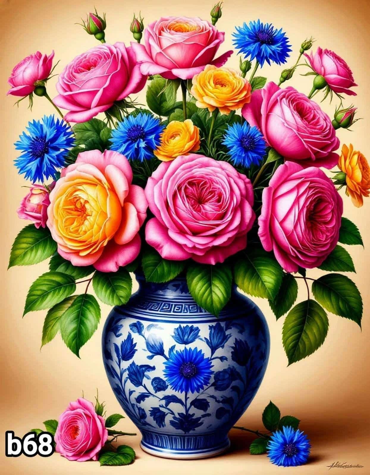 Диамантен Гоблен B68 - 30x40cm