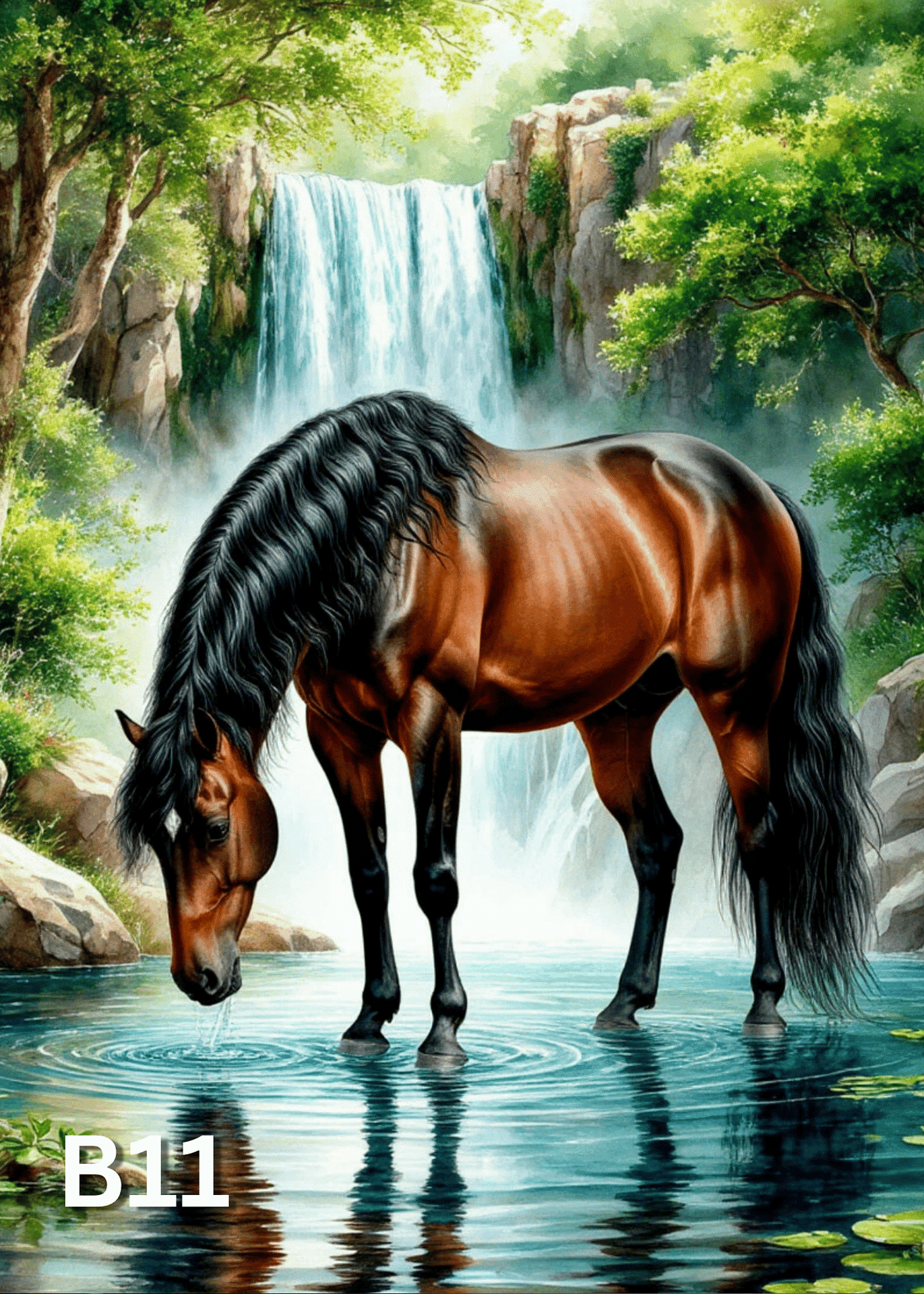 Диамантен Гоблен B11 - 30x40cm