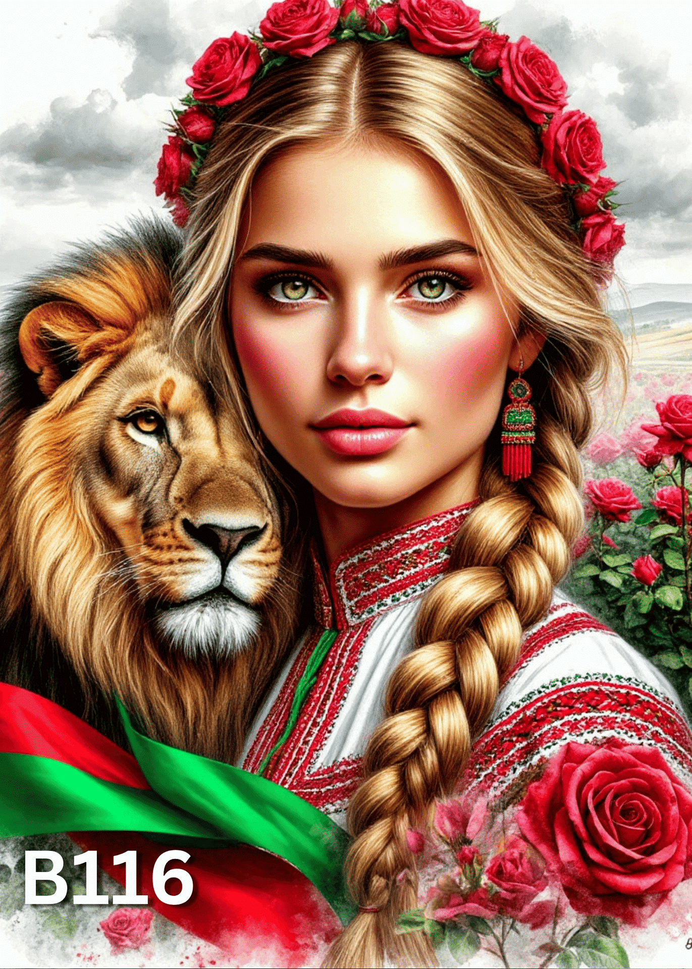 Диамантен Гоблен B116 - 30x40cm