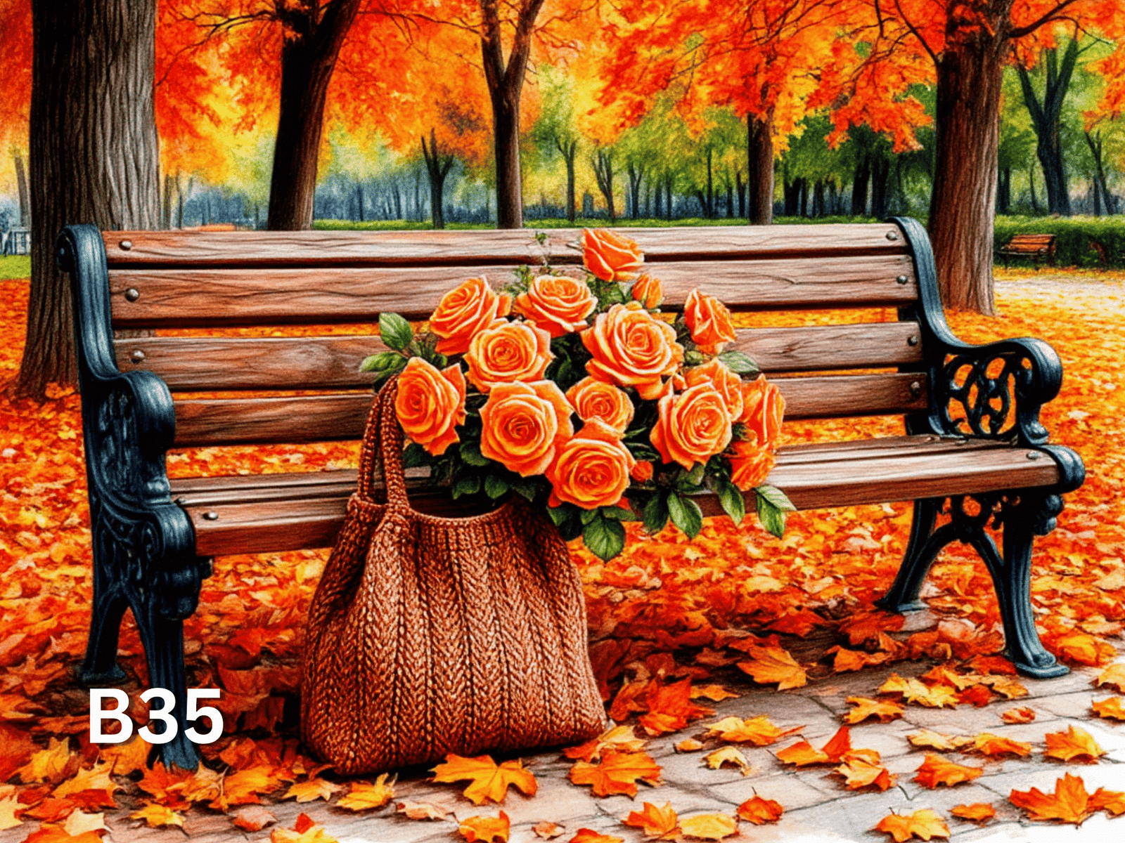 Диамантен Гоблен B35 - 30x40cm