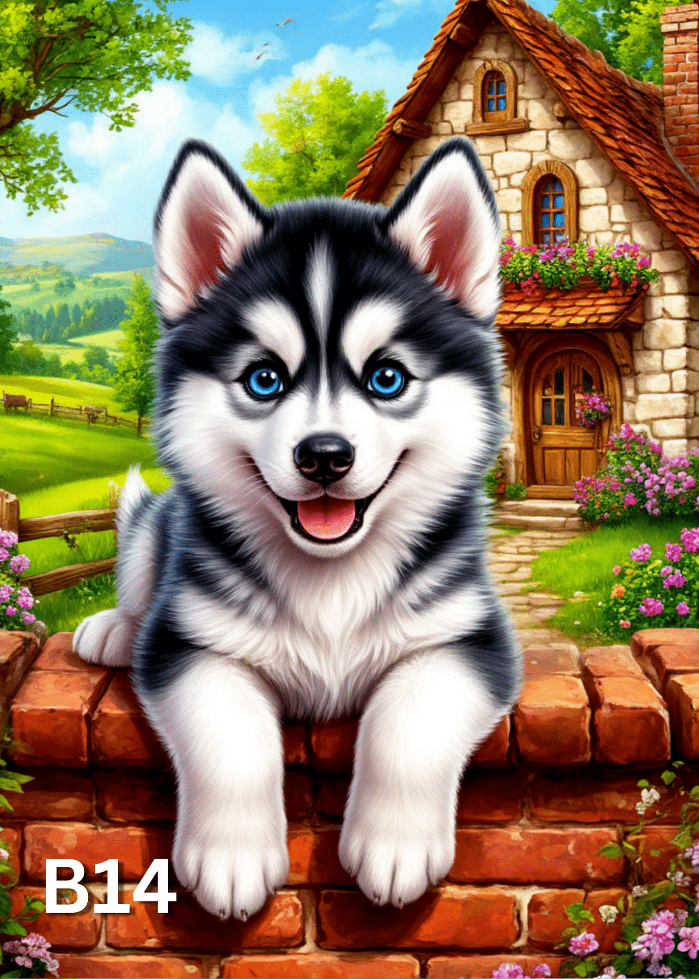 Диамантен Гоблен B14 - 30x40cm