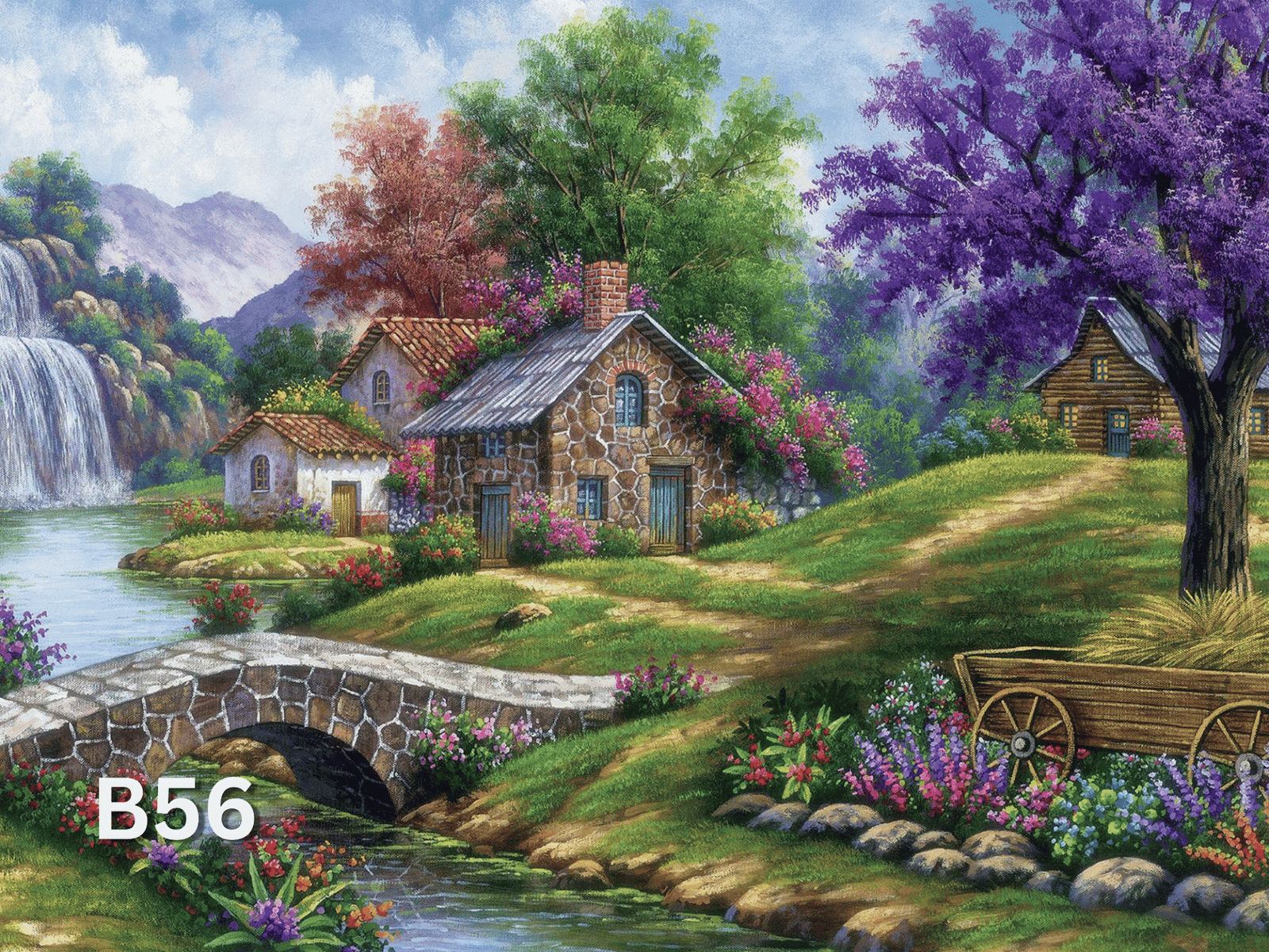 Диамантен Гоблен B56 - 30x40cm