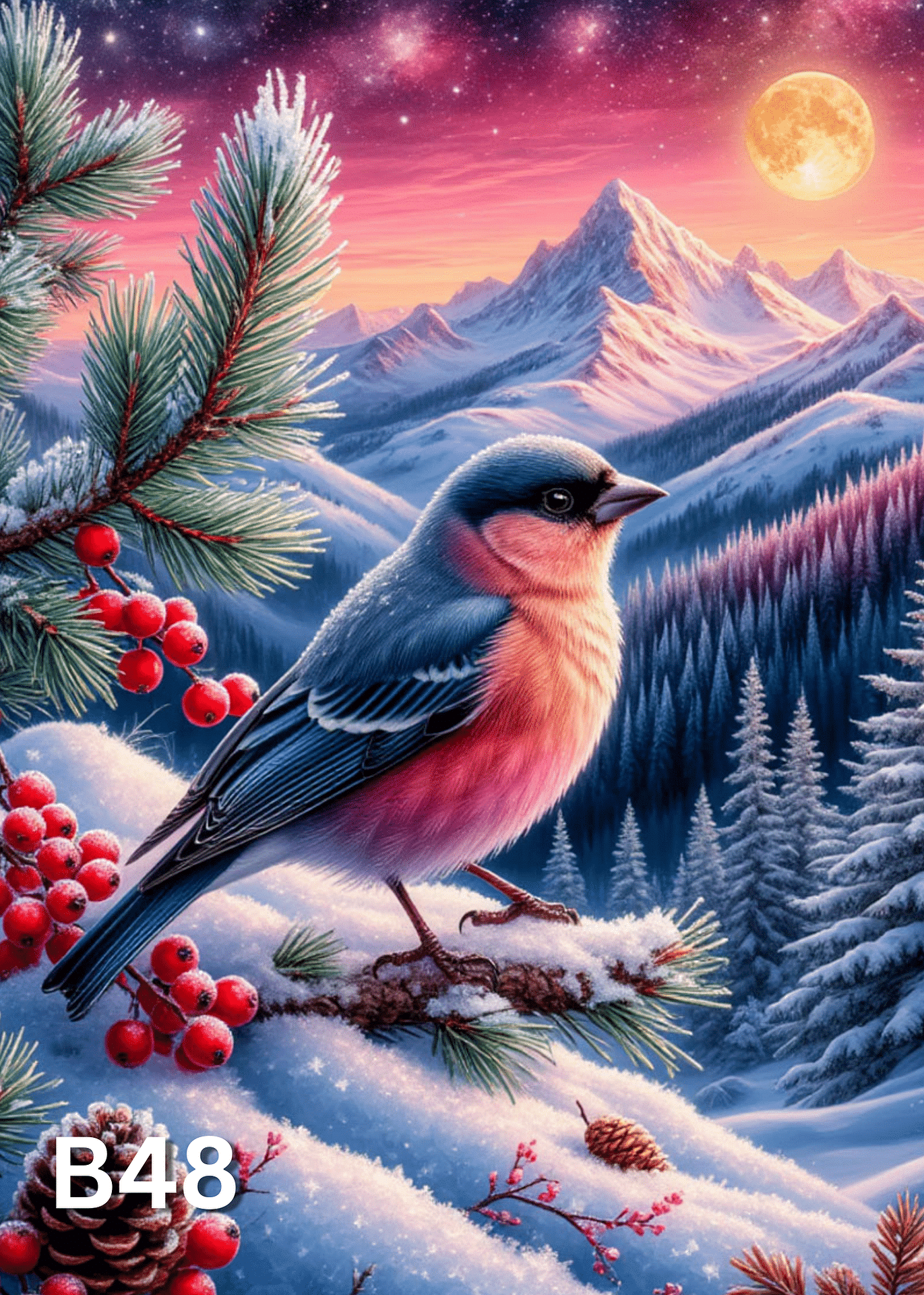 Диамантен Гоблен B48 - 30x40cm