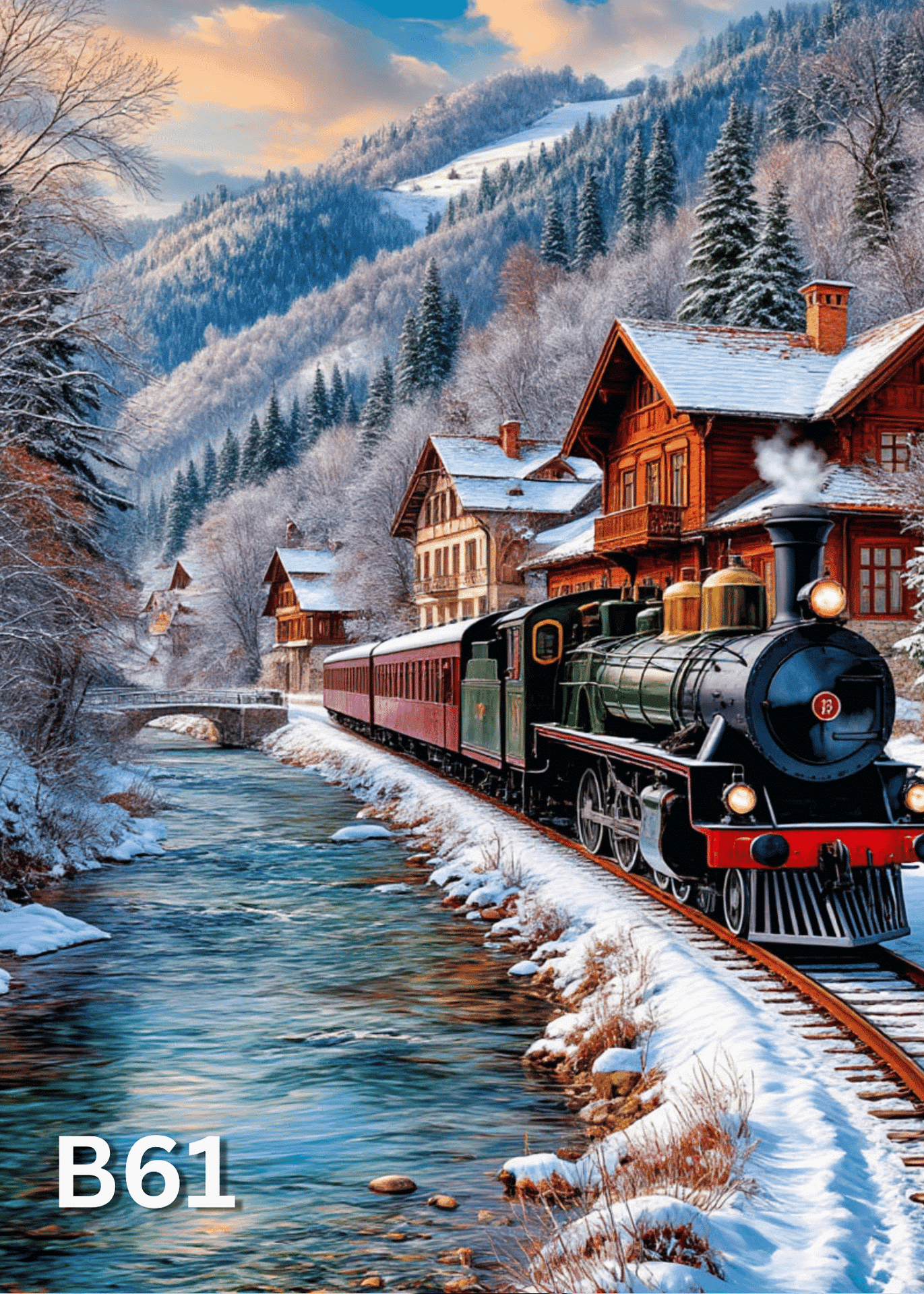 Диамантен Гоблен B61 - 30x40cm