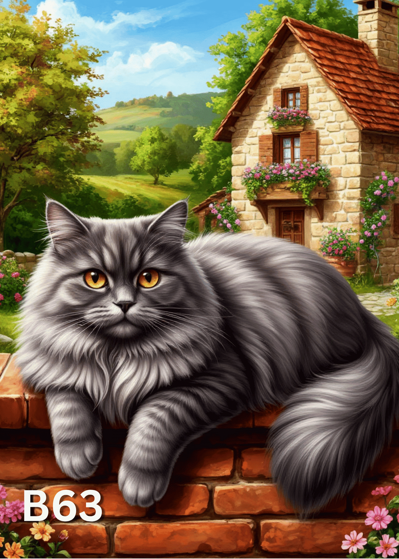 Диамантен Гоблен B63 - 30x40cm