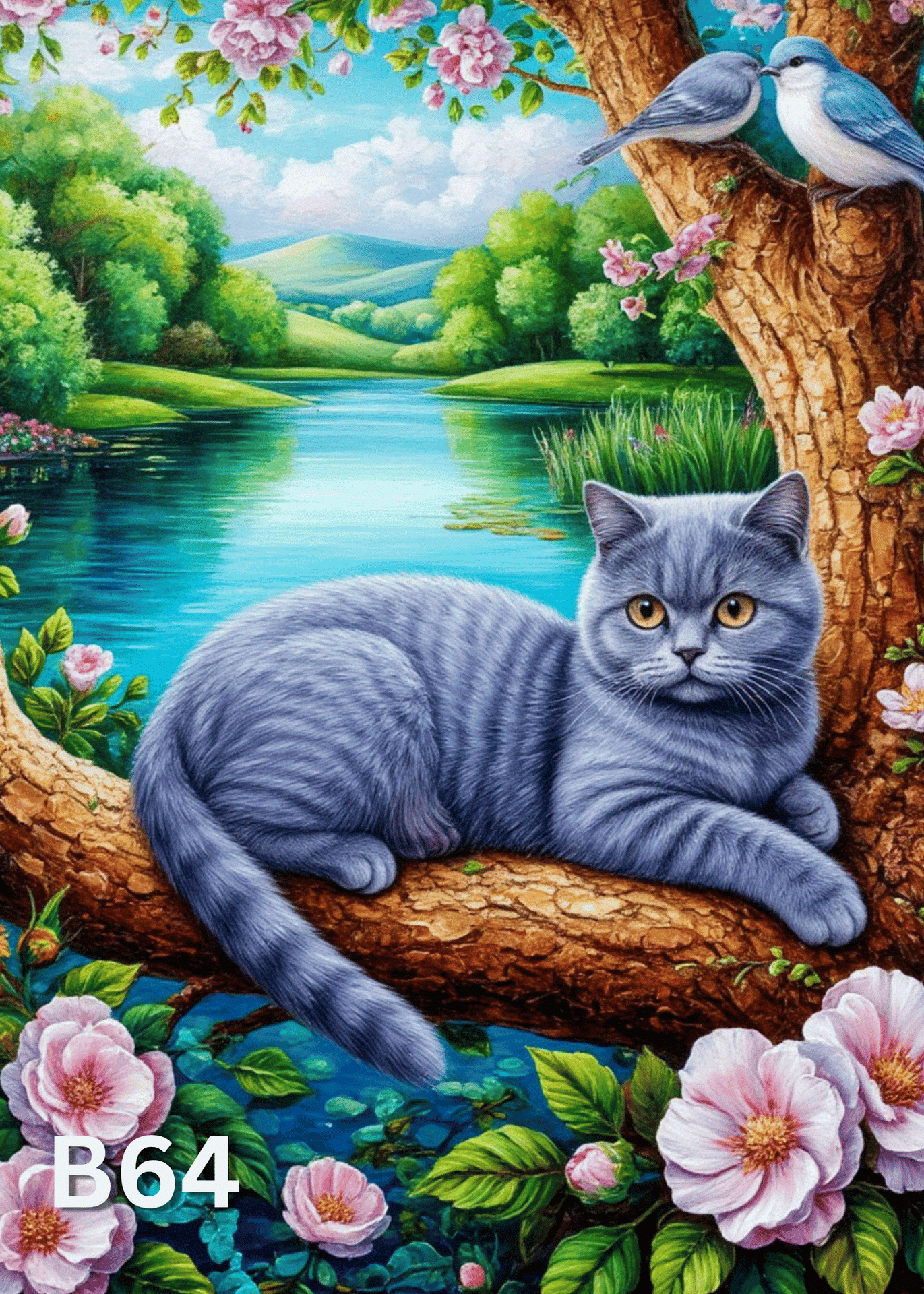 Диамантен Гоблен B64 - 30x40cm