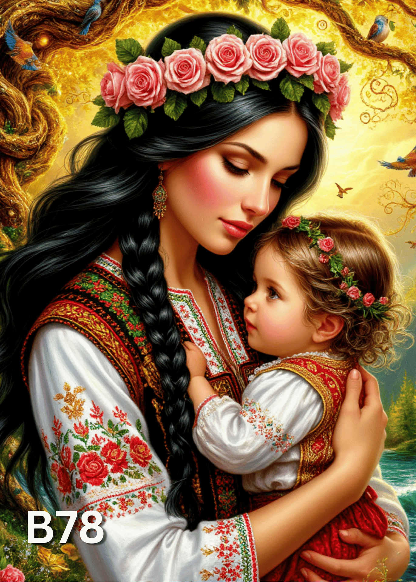 Диамантен Гоблен B78 - 30x40cm