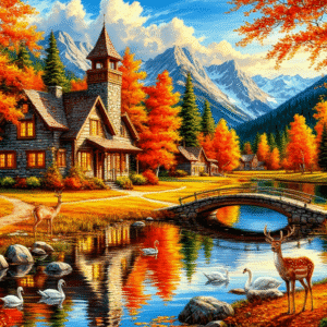 Премиум Диамантен гоблен 7a - 50x40cm