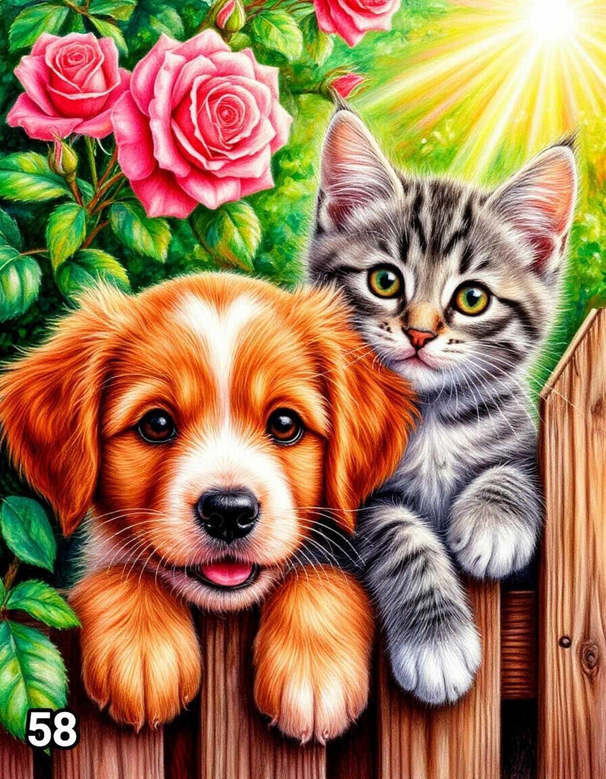 Премиум Диамантен гоблен 58 - 30x40cm