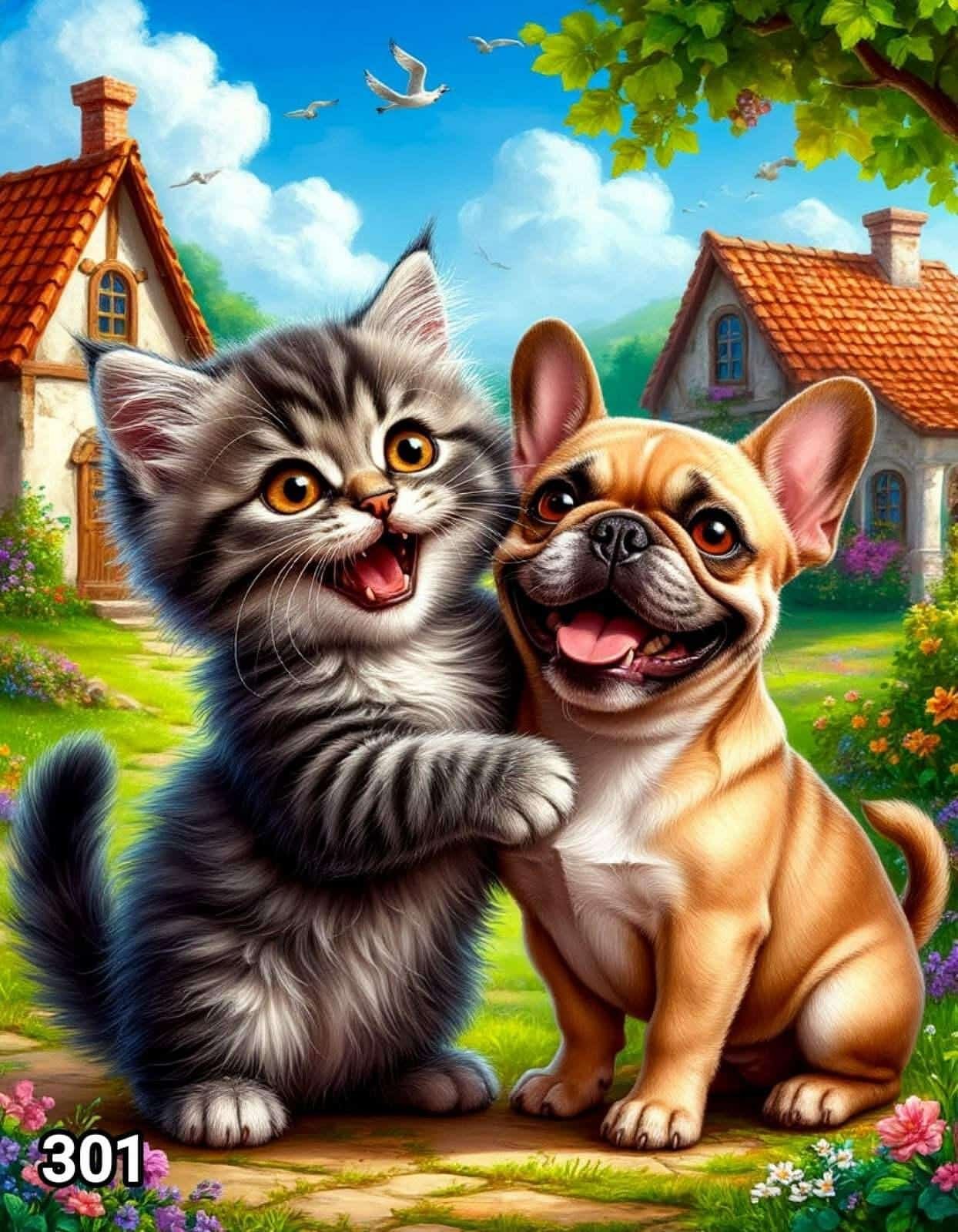 Премиум Диамантен гоблен 301 - 30x40cm