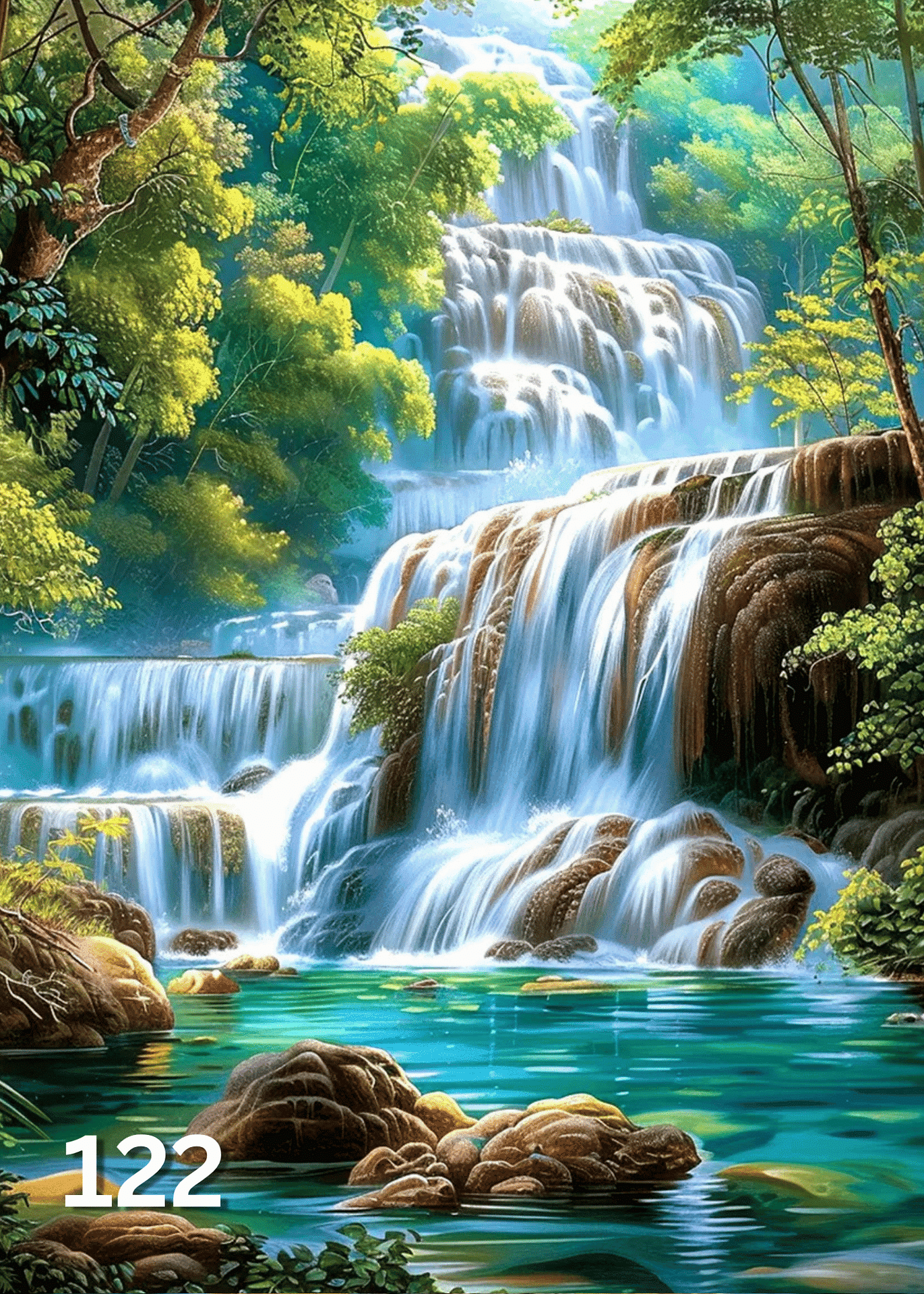 Премиум диамантен гоблен 122 - 30x40cm