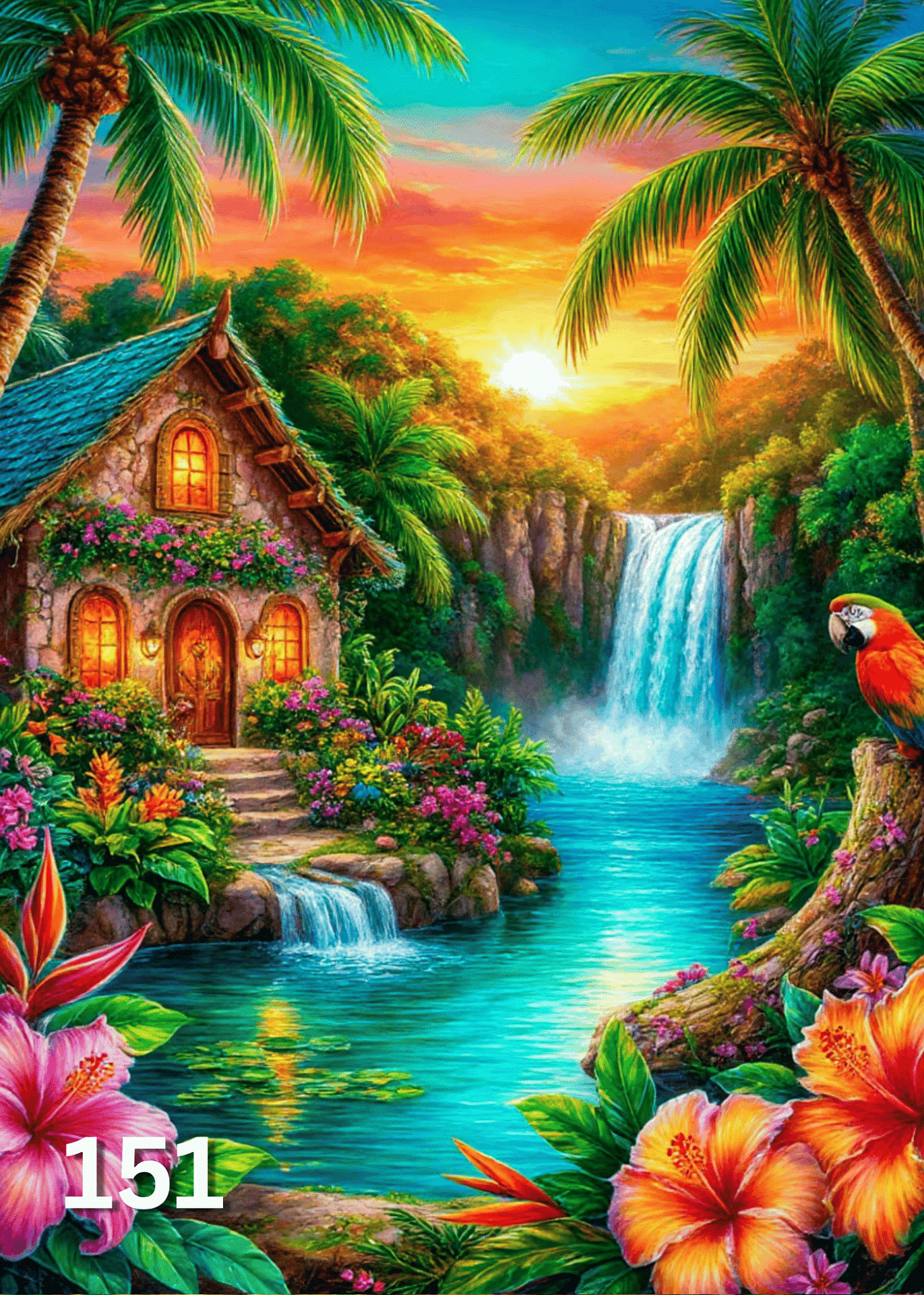 Премиум диамантен гоблен 151 - 30x40cm