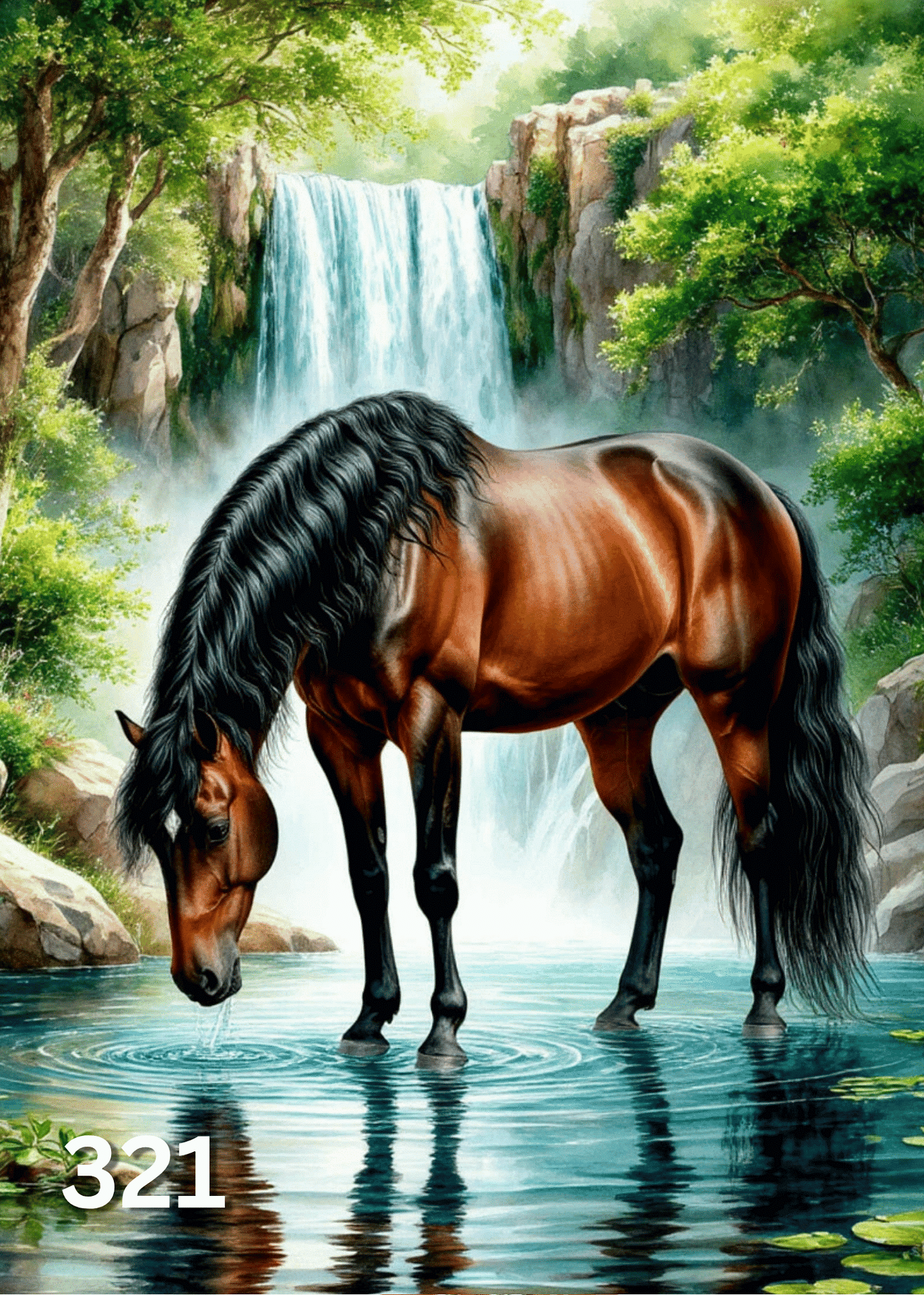 Премиум диамантен гоблен 321 - 30x40cm